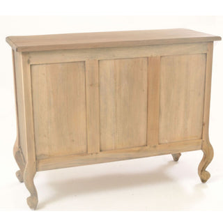 Frances 3 Drawer Chest, Mahogany Wood