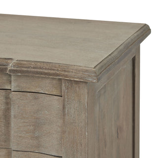 Copgrove 3 Drawer Bedside Table, Acacia Wood