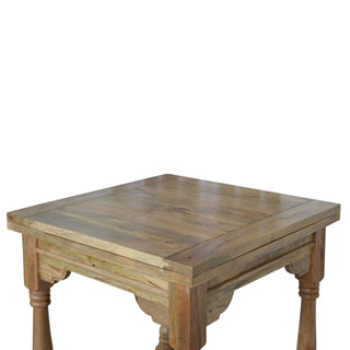 Turned Leg Butterfly Extendable Dining Table