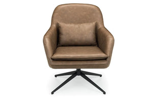 Bowery Soft Faux Leather Swivel Chair