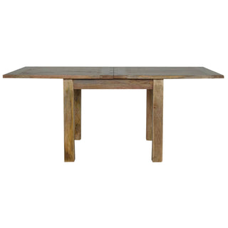 Mango Wood Butterfly Extendable Dining Table