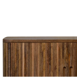 Mokka 3 Drawers 1 Cabinet Sideboard, Mango Wood