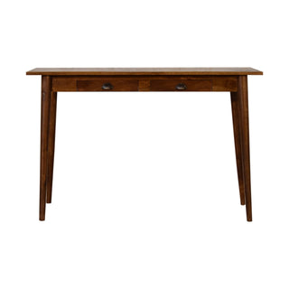 Mango Wood Nordic Desk, 2 Drawers