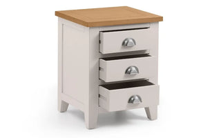 Richmond 3 Drawer Bedside, Pair of 2