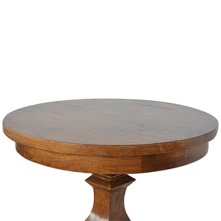 Pedestal Occasional Table, Granary Effect